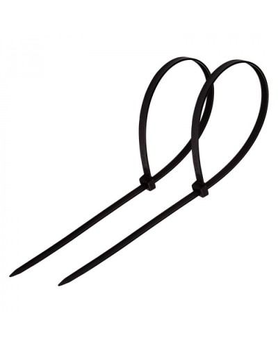 Стяжка нейлоновая неоткрывающаяся, безгалогенная (halogen free) 150x3.6мм, черная (100 шт) в Коврове Стяжки-хомуты Pintop.ru