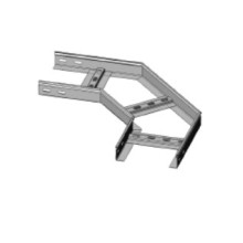 Угол горизонтальный 90° 600х50 (1,2) для лестничного лотка ПожТехКабель (650-505)