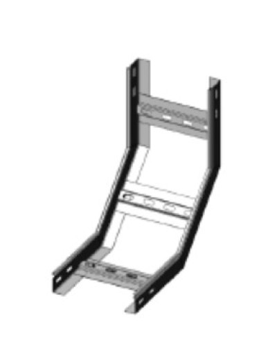 Угол вертикальный внутренний 90° 100х80 (1,2) для лестничного лотка ПожТехКабель (650-912) в Коврове Кабельные лотки Pintop.ru