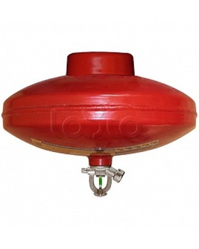 Модуль порошкового пажаротушения ПОЖТЕХНИКА МПП-7/93 МИГ (диск) (температура срабатывания +93°С) (красный) в Коврове Модули порошковые Pintop.ru