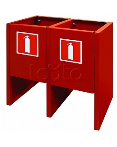 Подставка ПОЖТЕХНИКА Подставка под 2 огнетушителя ПРЕСТИЖ-К в Коврове Аксессуары для огнетушителей Pintop.ru