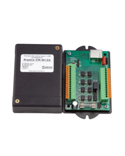 Контроллер коммутации управляемый по USB интерфейсу Promix-CM.WI.02 в Коврове Контроллеры Pintop.ru