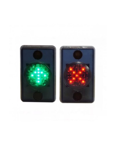 Светодиодная мнемосхема красный крест - зеленая стрелка Promix-VI.LED.01 в Коврове Дополнительное оборудование для СКУД Pintop.ru