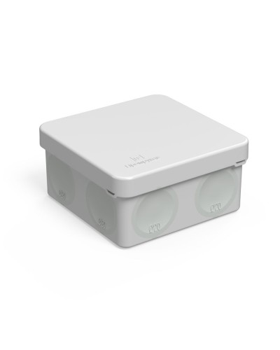 Коробка распред. 60-0210м двухкомп. безгалогенная (HF) 80х80х40 (8шт/уп) Промрукав (60-0210м) в Коврове Распределительные коробки Pintop.ru