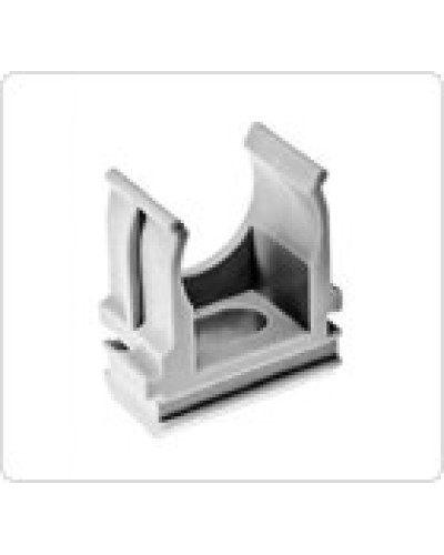 Крепеж-Клипса 32мм, серый, (50шт/уп) Промрукав 0632 в Коврове Держатели, клипсы, скобы Pintop.ru