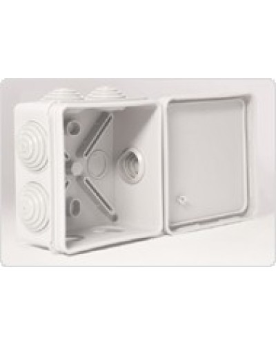 Коробка распаячная 80х80х40, серый (105 шт/уп) Промрукав 40-0210 в Коврове Распределительные коробки Pintop.ru