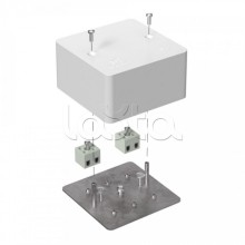 Коробка огнест для кабель-канала 40-0460-FR2.5-4 Е15-Е60 (латунь) 85х85х45 Промрукав (40-0460-FR2.5-4-Е60)