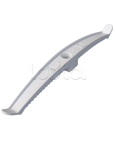 Держатель кабеля двусторонний для прямого монтажа белый (20шт/120шт уп/кор) Промрукав (PR13.0384) в Коврове Монтажные материалы Pintop.ru