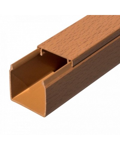 Кабель-канал бук 2-й замок в п/э 40х40 (24 м/уп) Промрукав (PR03.0201) в Коврове Огнестойкие кабельные линии Pintop.ru