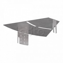 Крышка угла горизонтального изменяемого 0-45 градусов Стандарт 200 Промрукав (PR16.1006)