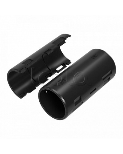 Муфта разборная d32 мм атмосферостойкая черная (36шт/360шт уп/кор) Промрукав (PR13.0416) в Коврове Повороты, муфты, тройники Pintop.ru