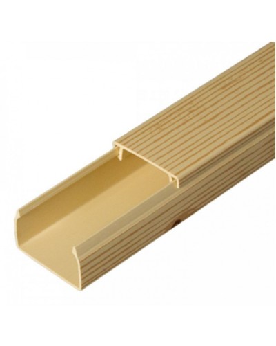 Кабель-канал сосна 2-й замок в п/э 25х16 (50 м/уп) Промрукав (PR03.0182) в Коврове Кабель-канал Pintop.ru