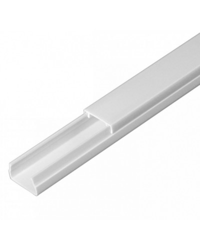 Кабель-канал белый 2-й замок в п/э 15х10 (234м/уп) Промрукав (PR.0325201) в Коврове Кабель-канал Pintop.ru