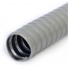 Металлорукав в ПВХ оболочке серый Р3-ЦП-НГ-50 (15м/уп) Промрукав (PR04.0477)