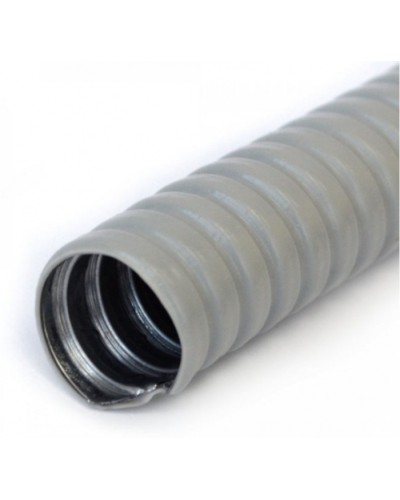 Металлорукав в ПВХ оболочке серый Р3-ЦП-НГ-50 (15м/уп) Промрукав (PR04.0477) в Коврове Металлорукав Pintop.ru