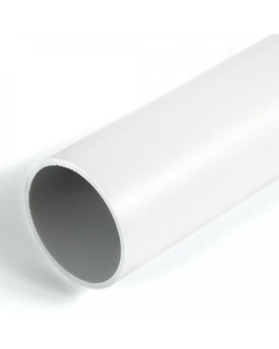 Труба жесткая ПВХ 2-х метровая легкая белая д50 (20м/уп) Промрукав (PR05.0028) в Коврове Гладкая труба Pintop.ru