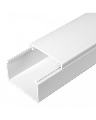 Кабель-канал белый 2-й замок в г/к 60х40 (40м/уп) Промрукав (PR.056040) в Коврове Кабель-канал Pintop.ru
