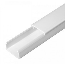 Кабель-канал белый 2-й замок в г/к 25х16 (80м/уп) Промрукав (PR.062516)