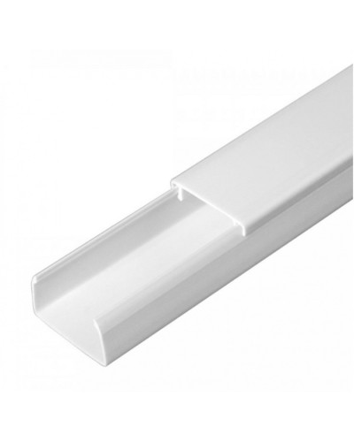 Кабель-канал белый 2-й замок в г/к 25х16 (80м/уп) Промрукав (PR.062516) в Коврове Кабель-канал Pintop.ru