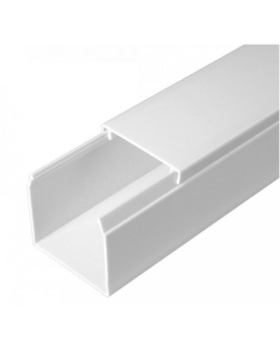 Кабель-канал белый 2-й замок в г/к 40х40 (60м/уп) Промрукав (PR.064040) в Коврове Кабель-канал Pintop.ru
