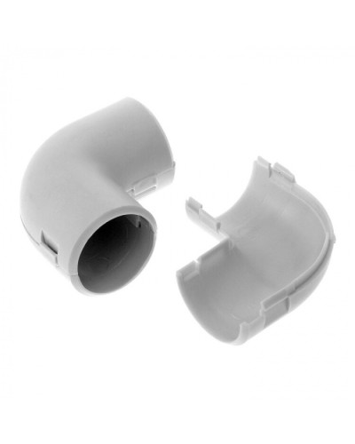 Соединитель угловой разборный д32 (30 шт/уп/) Промрукав PR.07532 в Коврове Повороты, муфты, тройники Pintop.ru