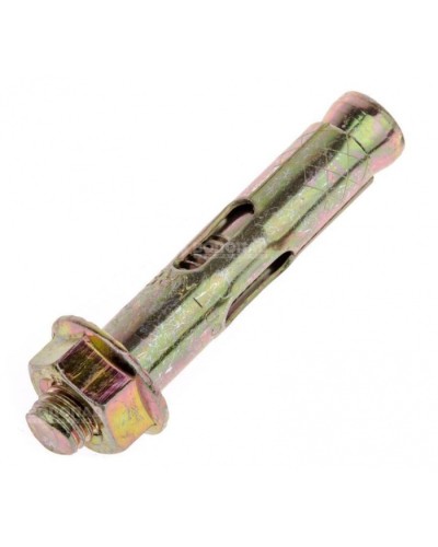 Анкерный болт с гайкой оцинкованный М10/12х60 (50 шт/уп) Промрукав (PR08.2353) в Коврове Крепеж Pintop.ru