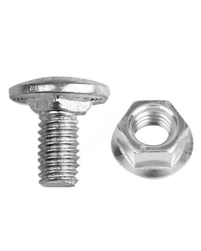 Комплект соединительный 6х10 (Винт DIN 603 + гайка М6Сб DIN 6923) Промрукав (PR08.2408) в Коврове Крепеж Pintop.ru