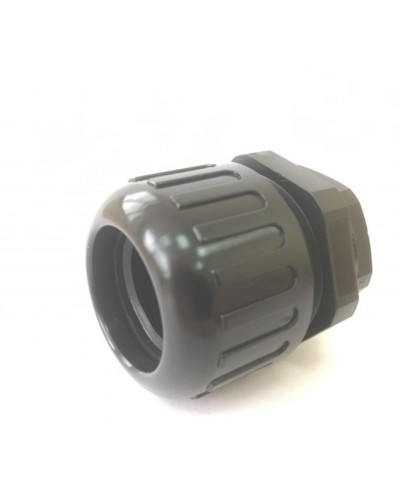 Муфта вводная усиленная (IP68) для гофрированных труб черная ВМУ-ГТ-16 (М20) Промрукав (PR08.3276) в Коврове Повороты, муфты, тройники Pintop.ru