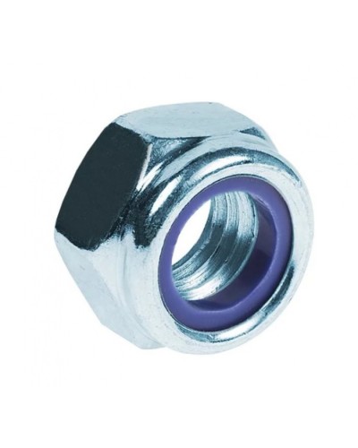 Гайка М8 с контрящим кольцом (DIN 985) (200 шт/уп) Промрукав (PR08.3623) в Коврове Крепеж Pintop.ru