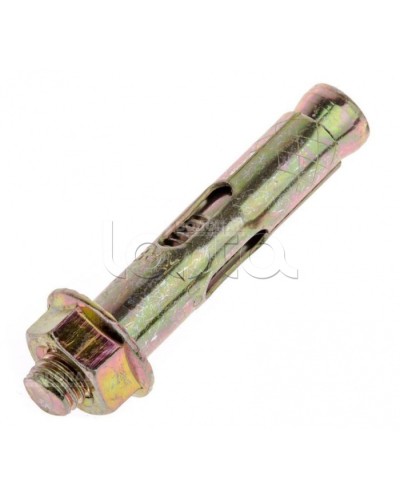 Анкерный болт с гайкой оцинкованный М8/10х95 (50 шт/уп) Промрукав (PR08.3672) в Коврове Крепеж Pintop.ru