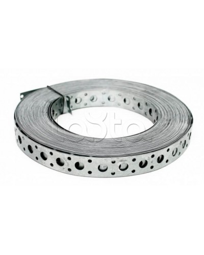 Лента монтажная перфорированная прямая для прямого монтажа ЛМП 12х0,55 (25 м.) Промрукав (PR08.3830) в Коврове Стяжки-хомуты Pintop.ru