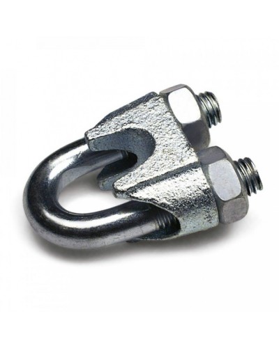 Зажим троса одинарный D5мм тип Слоник DIN 741 (100 шт/уп) Промрукав (PR08.3893) в Коврове Держатели, клипсы, скобы Pintop.ru