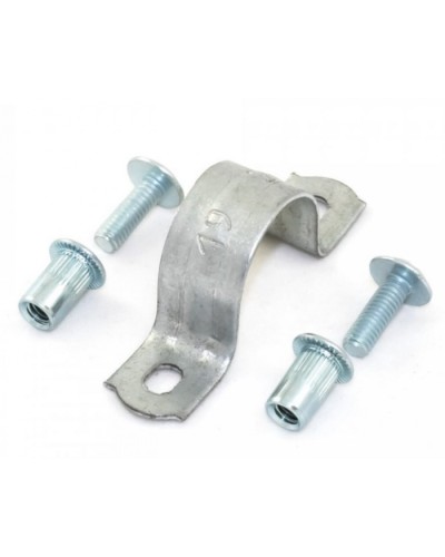 Комплекты для крепления ОКЛ с использованием винта, заклепки и скобы СМД 25-26 (100 шт) Промрукав (PR08.5033) в Коврове Держатели, клипсы, скобы Pintop.ru