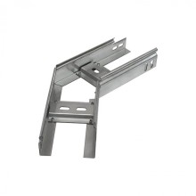 Угол горизонтальный 45 градусов лестничный 400х150 (1,5 мм) Промрукав (PR08.5473)