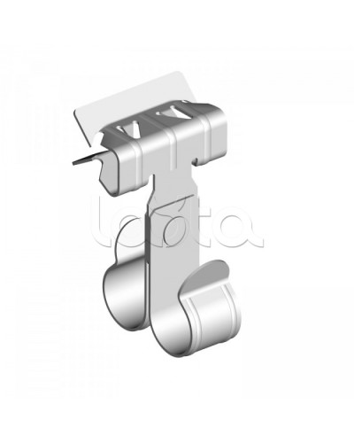 Зажим балочный 8-14 мм под трубу 20 мм двойной Промрукав (PR08.5840) в Коврове Аксессуары для лотков Pintop.ru