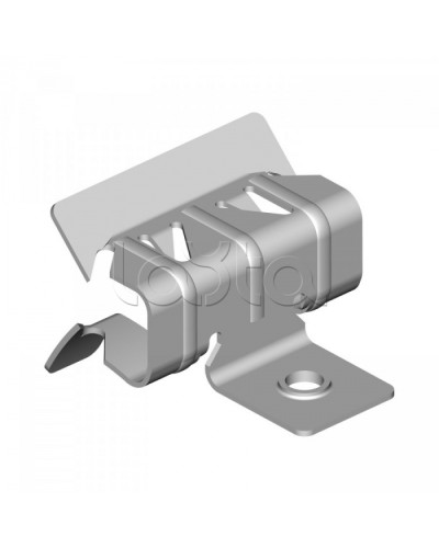 Зажим балочный 15-20 мм с отгибом и резьбой М6 Промрукав (PR08.5846) в Коврове Аксессуары для лотков Pintop.ru