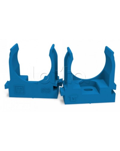 Крепеж-клипса для труб для монтажного пистолета синяя д25 (100шт/700шт уп/кор) Промрукав (PR13.0145) в Коврове Держатели, клипсы, скобы Pintop.ru