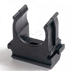 Крепёж-клипса для труб Полистирол черная д32 в малой упаковке (10шт/500шт уп/кор) Промрукав (PR13.0212)