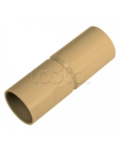 Патрубок-муфта с ограничителем сосна д25 (5шт/300шт уп/кор) Промрукав (PR13.0225) в Коврове Повороты, муфты, тройники Pintop.ru