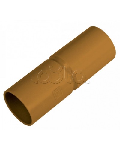 Патрубок-муфта с ограничителем бук д20 (10шт/800шт уп/кор) Промрукав (PR13.0230) в Коврове Повороты, муфты, тройники Pintop.ru
