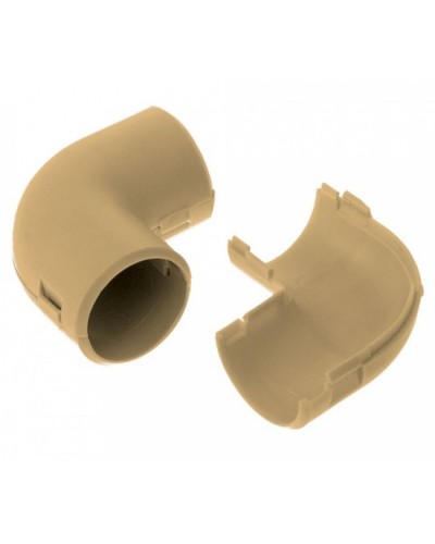 Соединитель угловой разборный сосна д16 (100шт/1000шт уп/кор) Промрукав (PR13.0279) в Коврове Повороты, муфты, тройники Pintop.ru