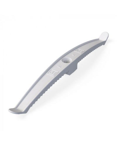 Держатель кабеля двусторонний для прямого монтажа в гофроящике белый (100 шт/кор) Промрукав (PR13.0486) в Коврове Аксессуары для кабель-канала Pintop.ru