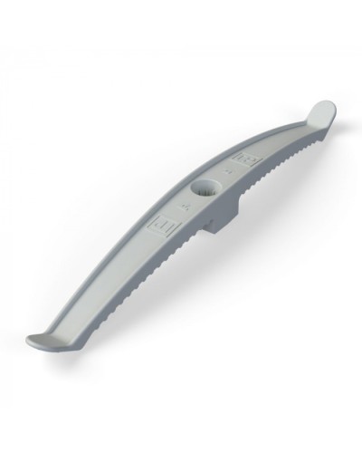 Держатель кабеля двусторонний для прямого монтажа в гофроящике серый (100 шт/кор) Промрукав (PR13.0487) в Коврове Аксессуары для кабель-канала Pintop.ru