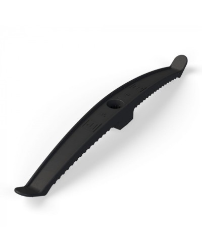 Держатель кабеля двусторонний для прямого монтажа в гофроящике черный (100 шт/кор) Промрукав (PR13.0488) в Коврове Аксессуары для кабель-канала Pintop.ru