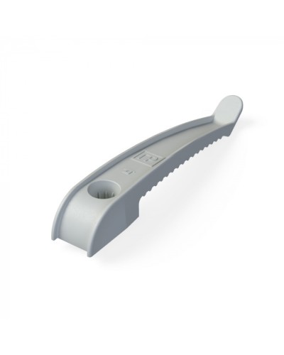 Держатель кабеля односторонний для прямого монтажа в гофроящике серый (200 шт/кор) Промрукав (PR13.0490) в Коврове Аксессуары для кабель-канала Pintop.ru