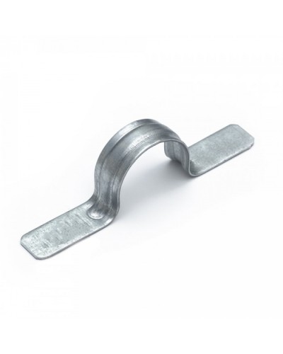 Скоба металлическая двухлапковая СМД d25-26 мм для монт.пист.(без отверстий) (100 шт/уп) Промрукав (PR13.1989) в Коврове Держатели, клипсы, скобы Pintop.ru