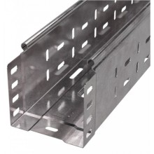 Лоток перфорированный Стандарт 100х100х3000 (0,7 мм) (6 м/уп) Промрукав (PR16.0004)