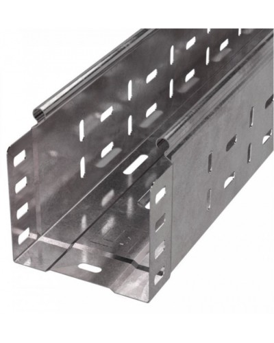 Лоток перфорированный Стандарт 100х100х3000 (0,7 мм) (6 м/уп) Промрукав (PR16.0004) в Коврове Кабельные лотки Pintop.ru