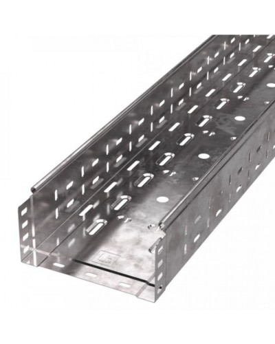 Лоток перфорированный Стандарт 200х100х3000 (0,8 мм) (6 м/уп) Промрукав (PR16.0010) в Коврове Кабельные лотки Pintop.ru