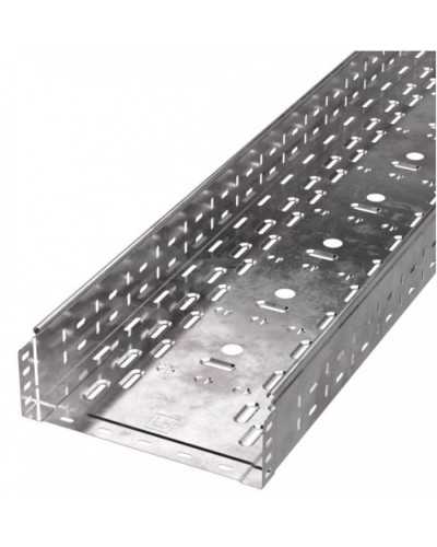Лоток перфорированный Стандарт 300х100х3000 (0,8 мм) (6 м/уп) Промрукав (PR16.0013) в Коврове Кабельные лотки Pintop.ru